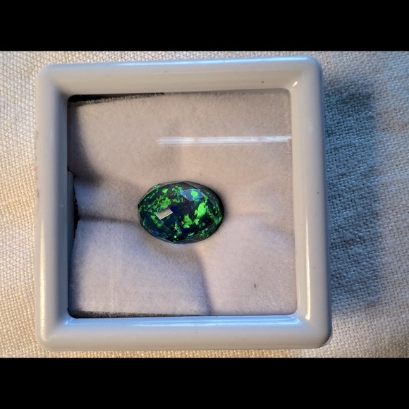 Hydrophane Ethiopian triplet Opal - Oval Loose gemstone - Picture 4 of 8